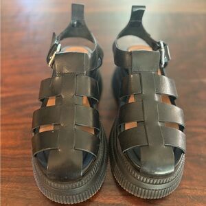 Ganni Creeper Sandals size 36